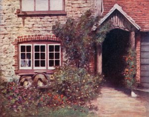 A Surrey Porch by Mortimer Ludington Menpes